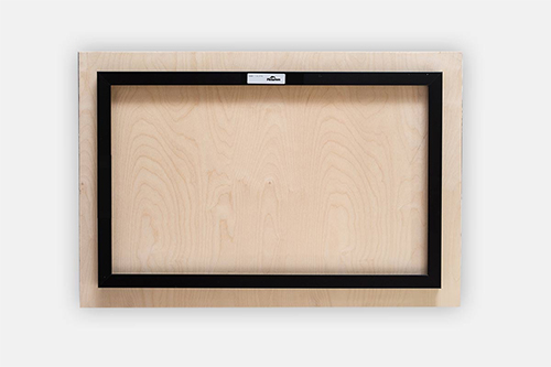 Riverside Crocuses Metal print