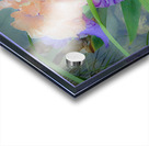 LIGHT PURPLE ORANGE IRIS Acrylic print