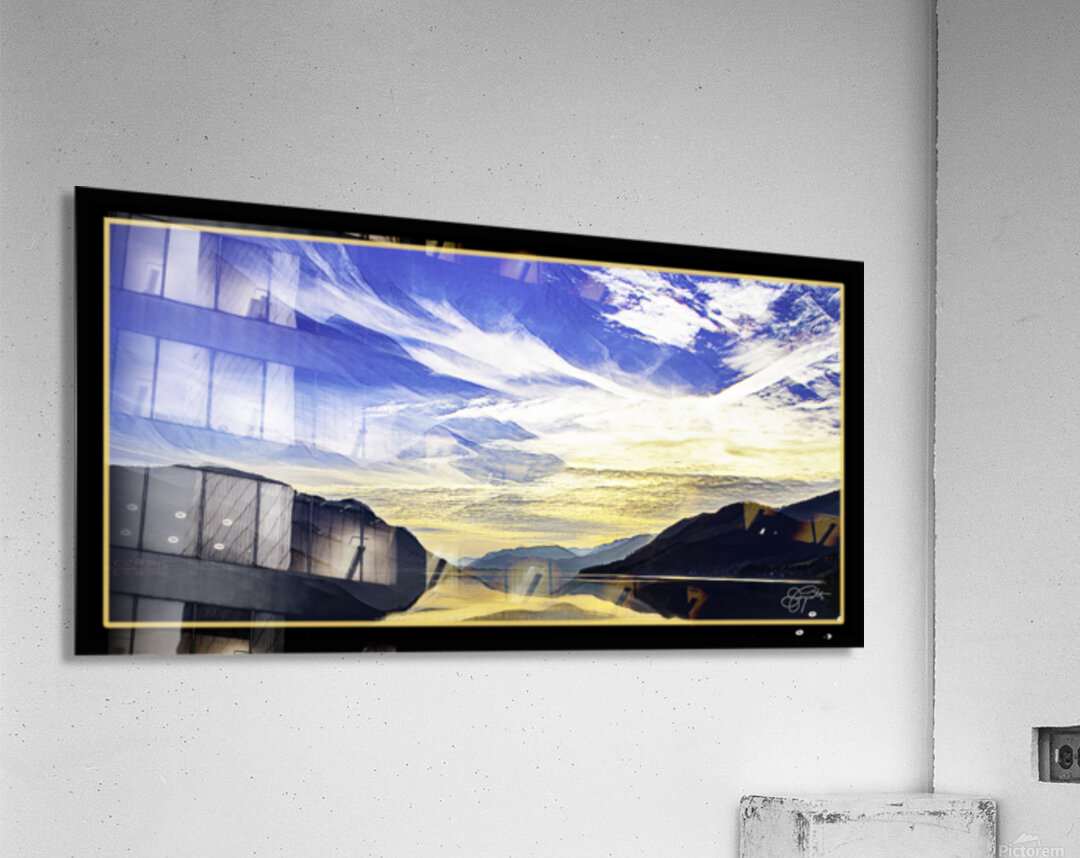 EVENING SKY WATER Acrylic Print