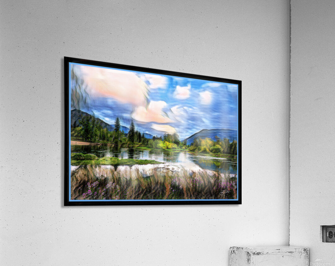 SHUSWAP RIVER SKY ENDERBY Acrylic Print