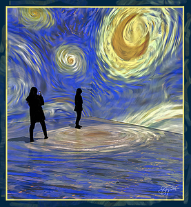 VAN GOGH STARRY NIGHT EXHIBIT