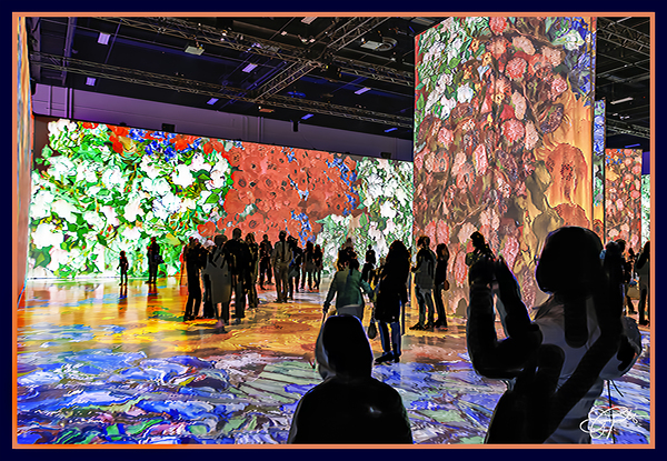 VAN GOGH FLOWERS EXHIBIT Print