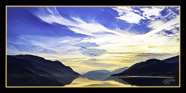 EVENING SKY WATER by Jerre Paquette