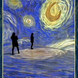 VAN GOGH STARRY NIGHT EXHIBIT