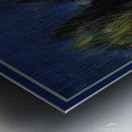 FREIGHT TRAIN AT NIGHT Metal print