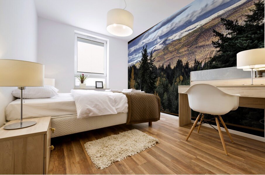 WINTERS ABOUT TO HAPPEN Mural print