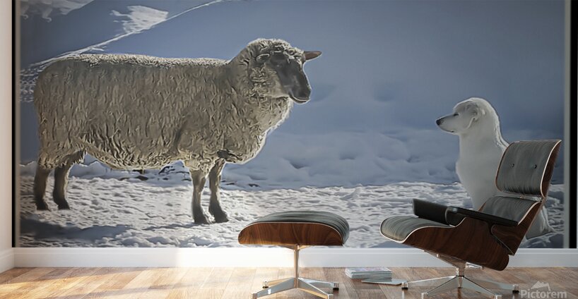 BILATERAL HERDING Wall Murals