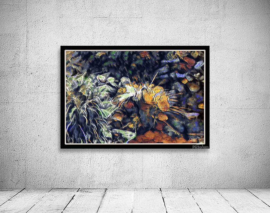 POND REFLECTIONS Abstract Wall Preview