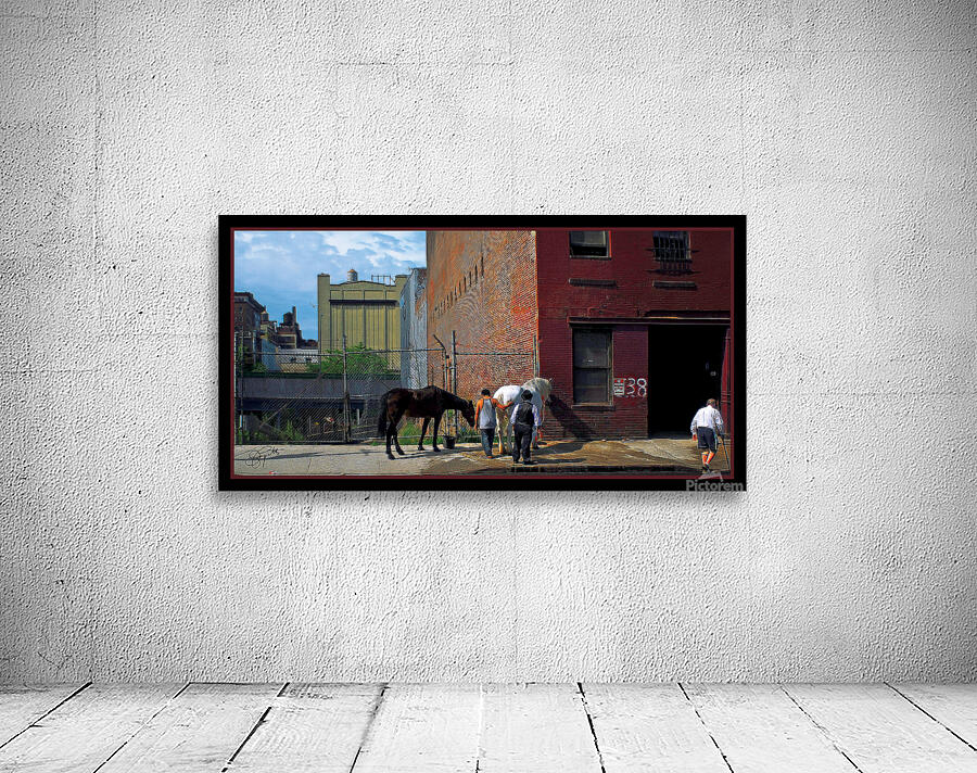 BACKSIDE OF NEW YORK Wall Preview