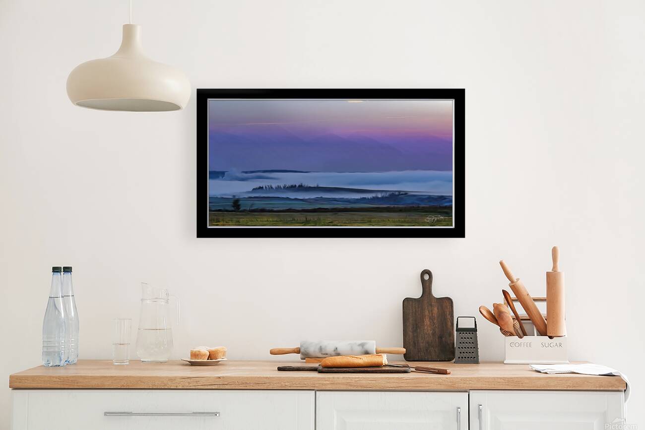 EARLY MORNING ALBERTA SKY Reproduction