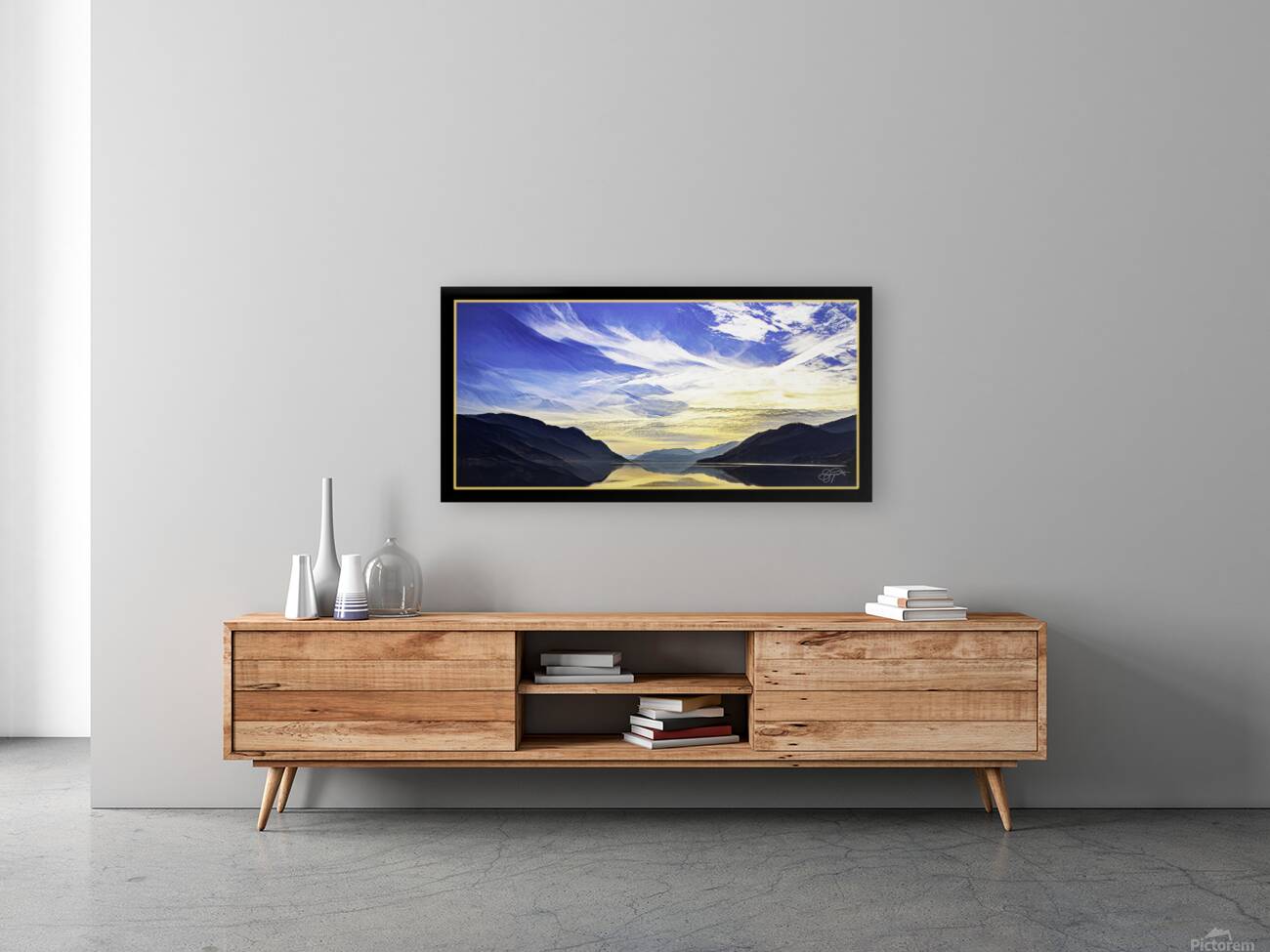 EVENING SKY WATER Reproduction