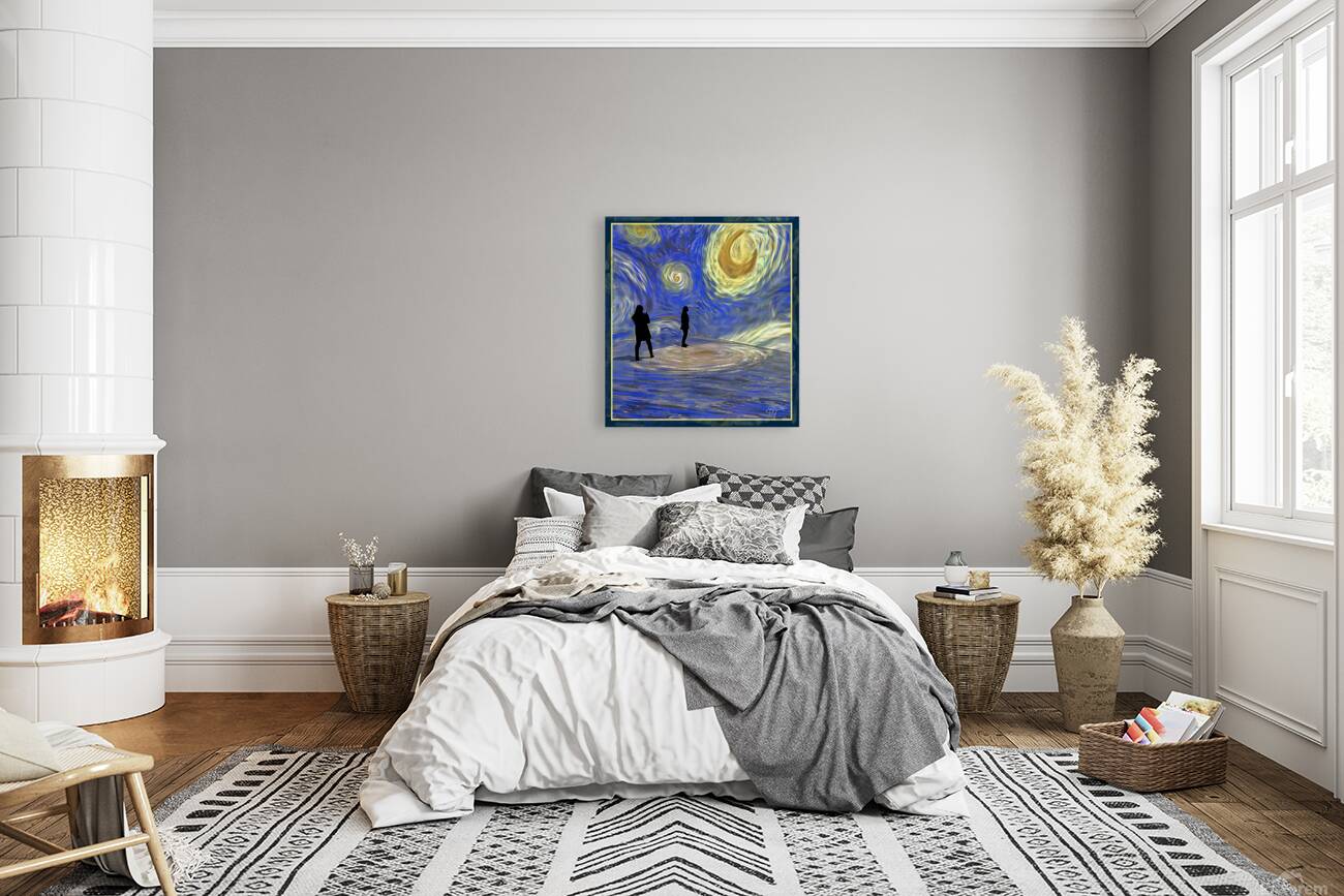 VAN GOGH STARRY NIGHT EXHIBIT Reproduction