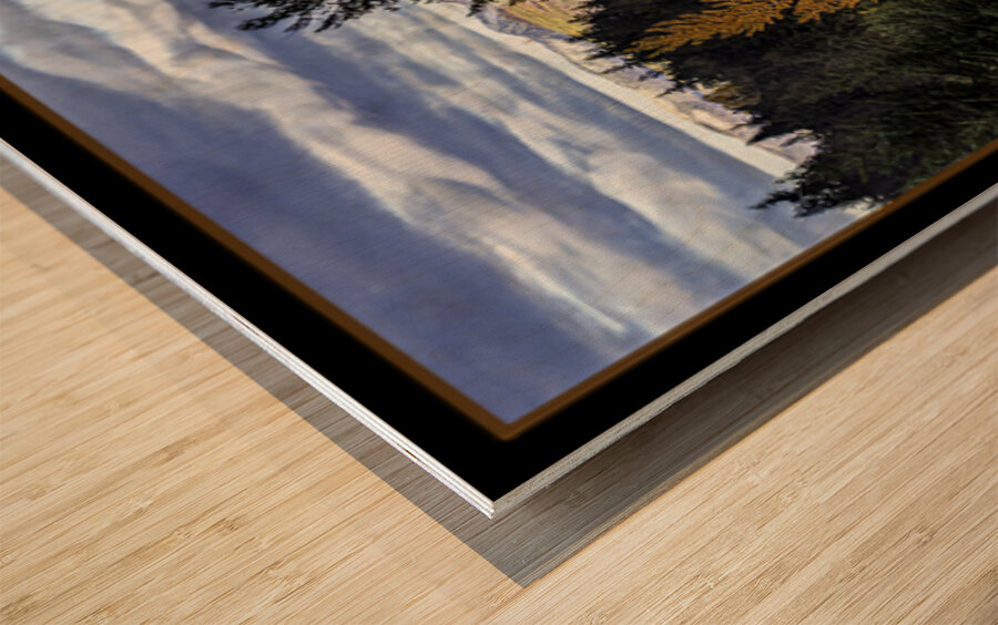 WINTERS ABOUT TO HAPPEN Wood print