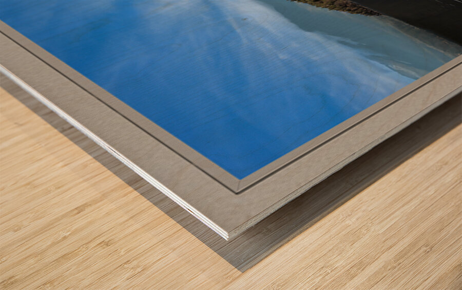 COPPER ISLAND Wood print