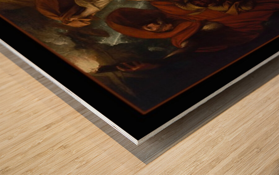 Shakespeare King Lear Act III scene 4 Wood print